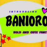 Banioro Font - Featured Image