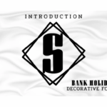 Bank Holiday Font - Featured Image