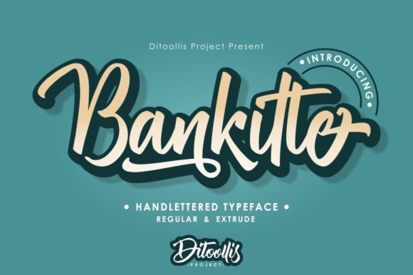 Bankitte Font - Featured Image
