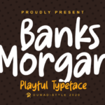 Banks Morgan Font - Featured Image