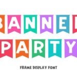 Banner Party Font - Featured Image
