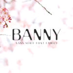 Banny Sans Serif Family Font - Featured Image