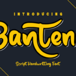 Banteng Font - Featured Image