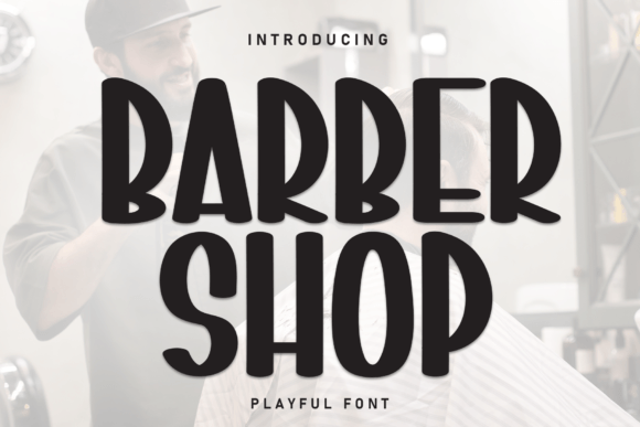 Barber Shop Font - Featured Image