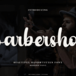 Barbershop Font - Featured Image