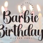 Barbie Birthday Font - Featured Image