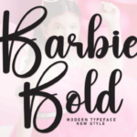 Barbie Bold Font - Featured Image