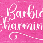 Barbie Charming Font - Featured Image