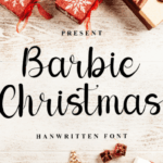 Barbie Christmas Font - Featured Image