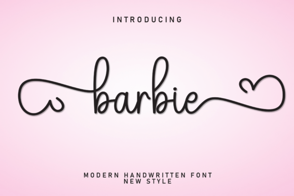 Barbie Font - Featured Image