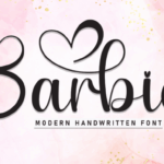 Barbie Font - Featured Image