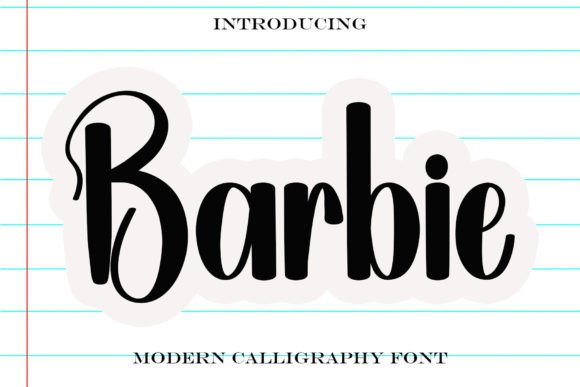 Barbie Font - Featured Image