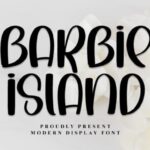 Barbie Island Font - Featured Image