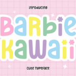 Barbie Kawaii Font - Featured Image