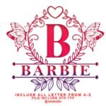 Barbie Monogram Font - Featured Image