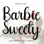 Barbie Sweety Font - Featured Image