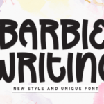Barbie Writing Font - Featured Image