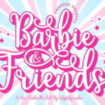 Barbie and Friends Font - Featured Image