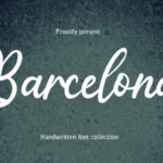 Barcelona Font - Featured Image