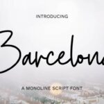 Barcelona Font - Featured Image