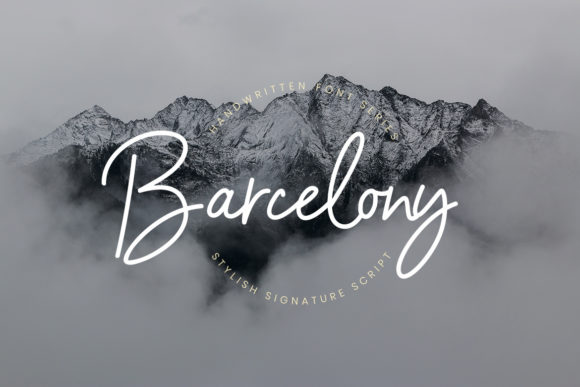 Barcelony Font - Featured Image