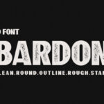 Bardon Family Font - Featured Image