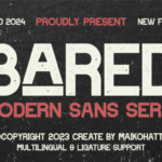 Bared Font - Featured Image