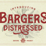 Bargers Distressed Font - Featured Image