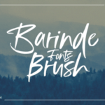 Barinde Brush Font - Featured Image