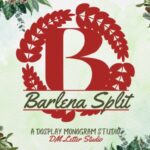 Barlena Split Monogram Font - Featured Image
