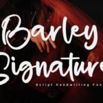 Barley Signature Font - Featured Image