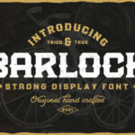Barlock Font - Featured Image