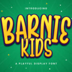 Barnie Kids Font - Featured Image