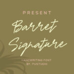 Barret Signature Font - Featured Image