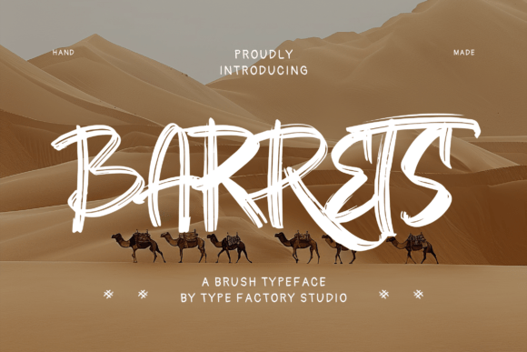 Barrets Font - Featured Image