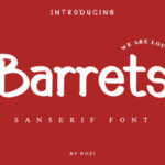 Barrets Font - Featured Image