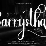 Barrystha Font - Featured Image