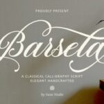 Barsela Calligraphy Font - Featured Image