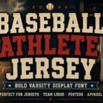 Baseball Athlete Jersey Font - Featured Image