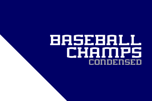Baseball Champs Font - Featured Image