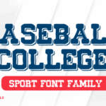 Baseball College Font - Featured Image