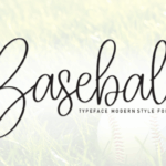Baseball Font - Featured Image