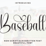 Baseball Font - Featured Image