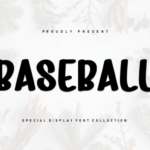 Baseball Font - Featured Image