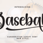Baseball Font - Featured Image
