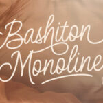 Bashiton Monoline Font - Featured Image