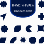 Basic Shapes Font - Featured Image