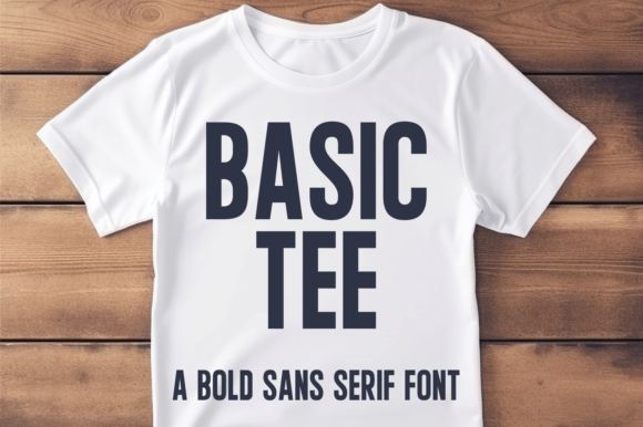 Basic Tee Font - Featured Image