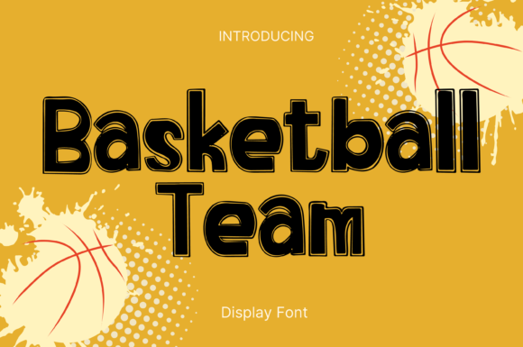 Basketball Team Font - Featured Image