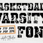 Basketball Varsity Font - Featured Image